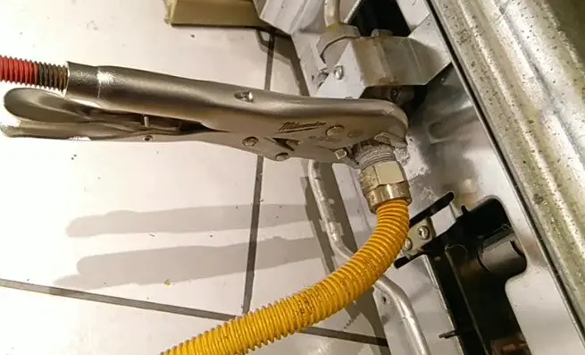 how to disconnect gas dryer