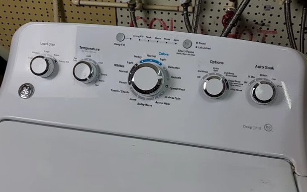 Control board of ge washer