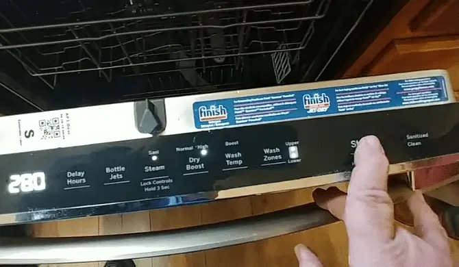 ge dishwasher control panel replace