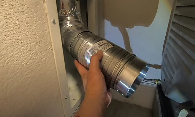 dryer vent hose installation