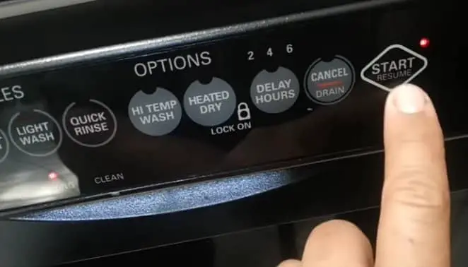 Kenmore elite dishwasher heated dry