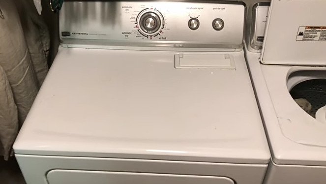 top of maytag bravos xl dryer