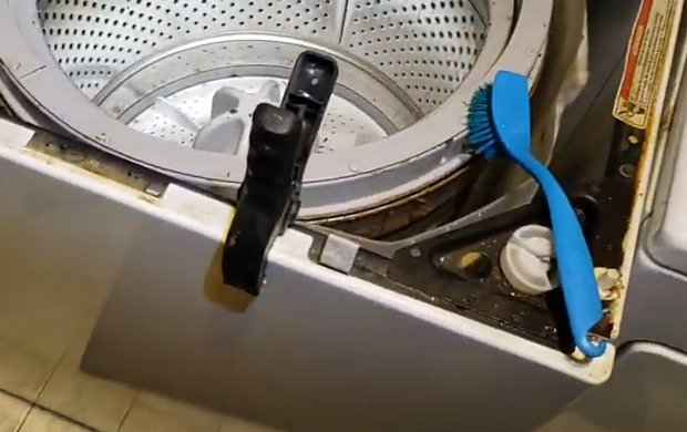 Washing the interior of kenmore elite calypso washer