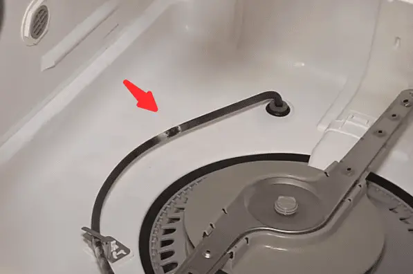 whirlpool dishwasher sanitize light blinking