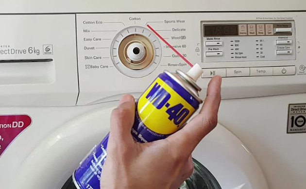 Lg washing machine knob won't engage