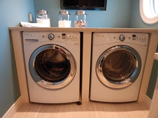 Two dryer close to each other