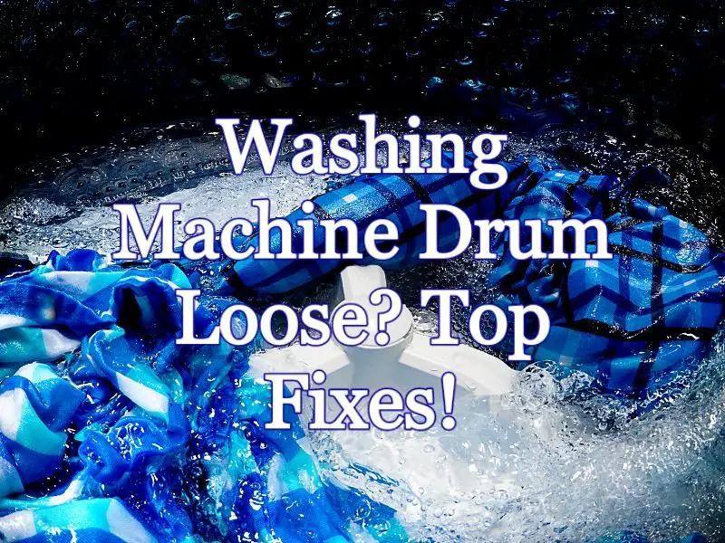 Washing machine drum dropped