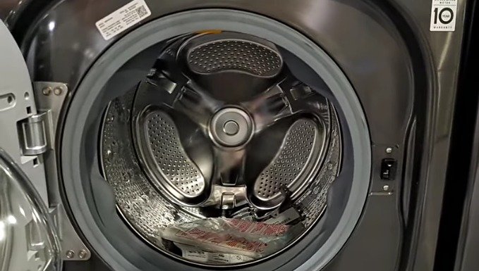 Inside of a whirlpool washer