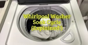 Whirlpool Washer Soak Cycle