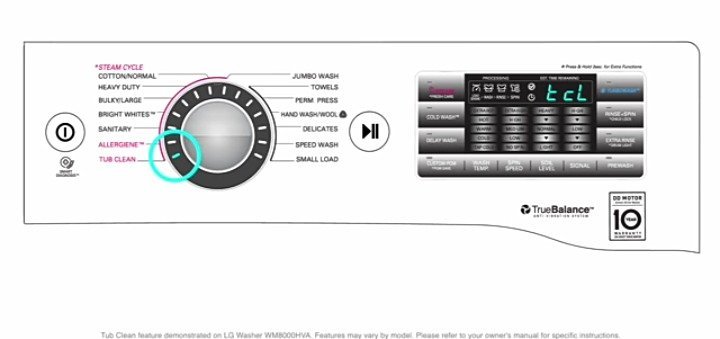 LG Support USA - For more information about Tub Cleaning