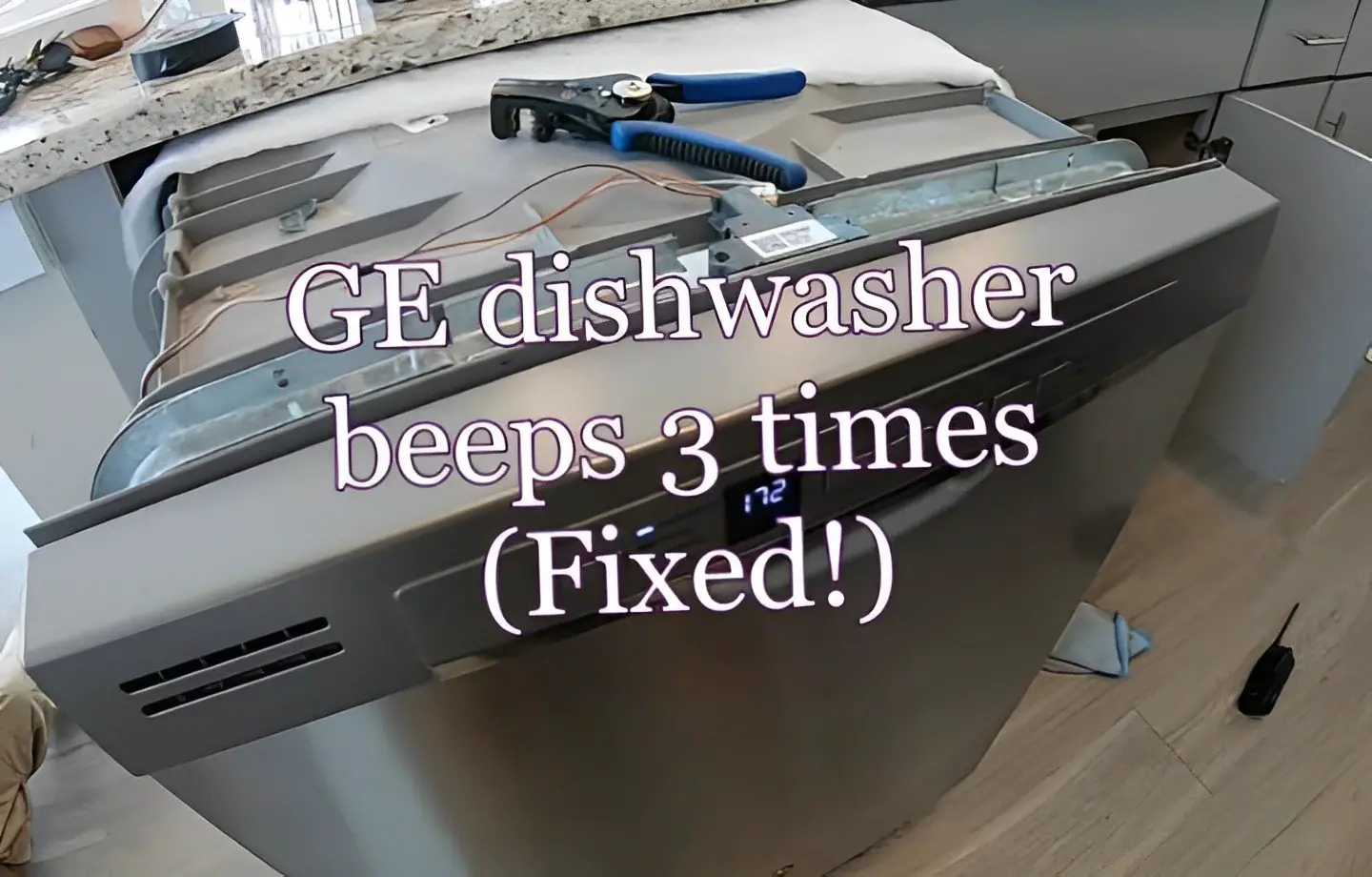 Ge Dishwasher Beeps 3 Times