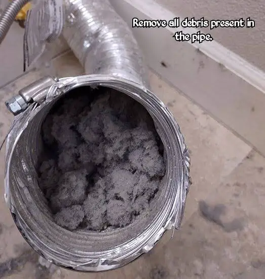 Cleaning the Dryer vent
