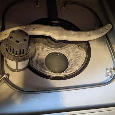 My bosch dishwasher is not draining