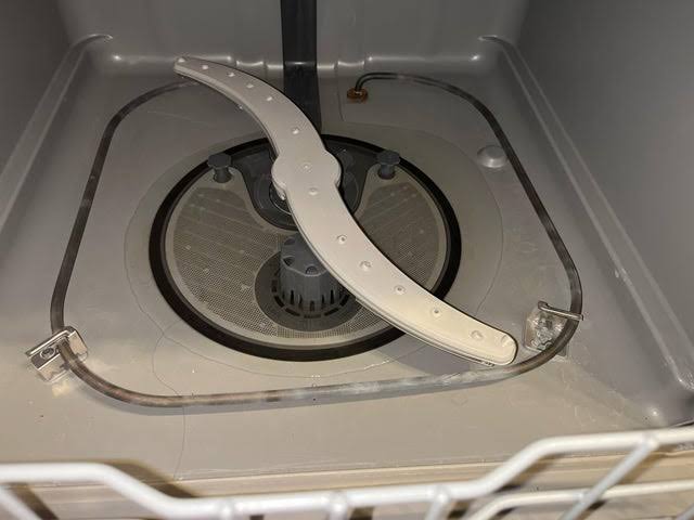 Water in the bottom of bosch dishwasher