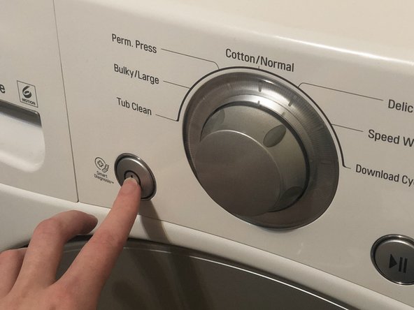 How to use lg washer Allergiene cycle