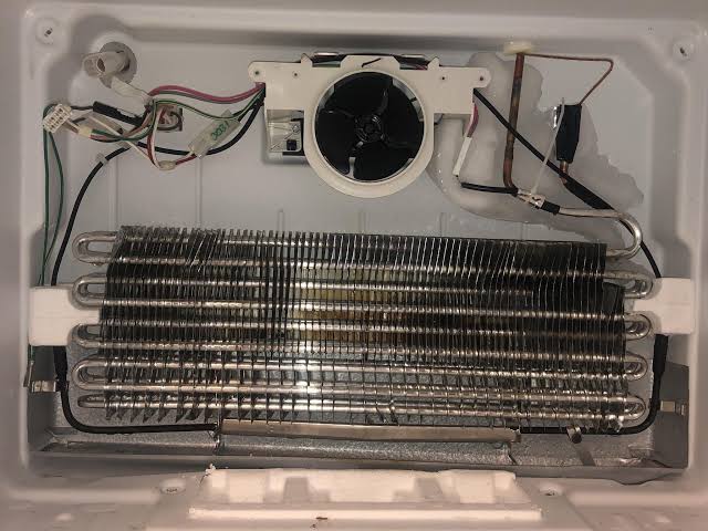 Evaporator fan is stuck 